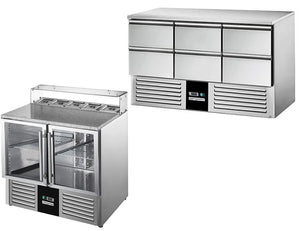 Stoły sałatkowe i stoły do przygotowywania potraw - Prime Gastro