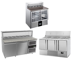 Stoły sałatkowe i stoły do przygotowywania potraw - Prime Gastro