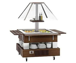 Bufet sałatkowy i bufet ciepły	