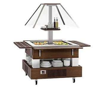 Bufet sałatkowy i bufet ciepły	