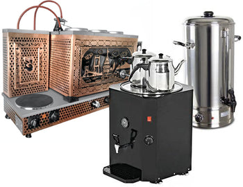 Czajniki  do parzenia herbaty-/ wody i ekspresy do kawy	