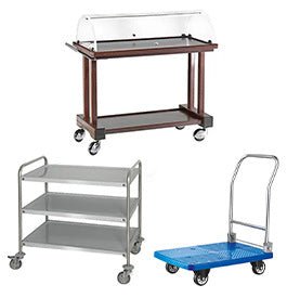 Wózki do serwowania / Wózki transportowe - Prime Gastro