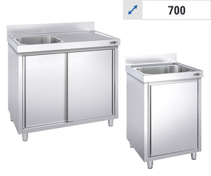 Szafki pod zlewozmywak - 1 zlew - 700	