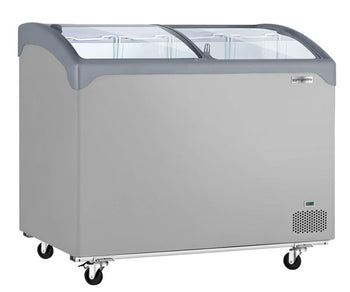 Zamrażarki skrzyniowe ze szklaną pokrywą	