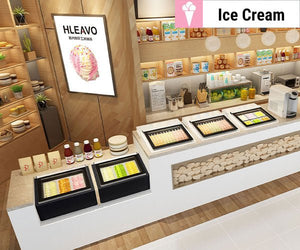 Stołowe witryny na lody	