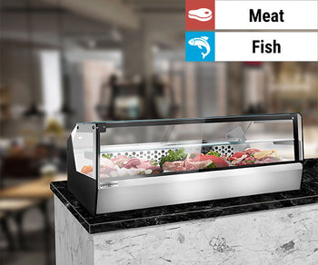 Witryny chłodnicze stołowe - Ryby & mięso	