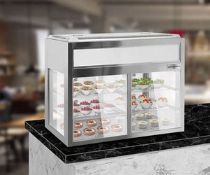 Witryny chłodnicze stołowe  - samoobsługa	
