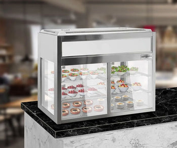 Witryny chłodnicze stołowe  - samoobsługa	