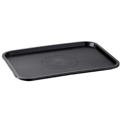 (6 sztuk) Taca FAST FOOD - Polipropylen - 410x305mm - Czarny