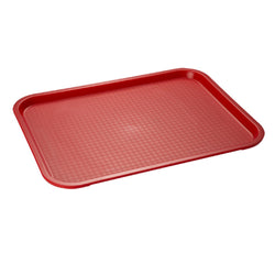 (6 sztuk) Taca FAST FOOD - polipropylen - 450x355mm - Czerwony