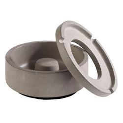 (6 szt.) Popielniczka ELEMENT - Ø 105mm - beton