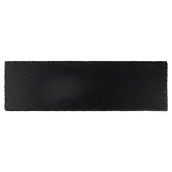 (6 sztuk) Płytka z naturalnego łupka - GN 2/4 - 530x162mm - Czarna