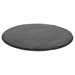 (6 sztuk) Talerz do ciast / talerz do serwowania - łupek naturalny - Ø 320 mm