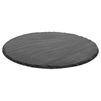 (6 sztuk) Talerz do ciast / talerz do serwowania - łupek naturalny - Ø 320 mm - Prime Gastro