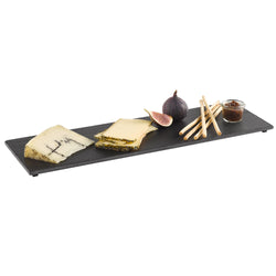 (6 sztuk) Płytka z łupka naturalnego - GN 2/4 - VALO - 530x162mm - Czarny