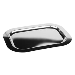 (6 sztuk) Taca - FINESSE - stal nierdzewna - 475 x 300 mm - wysokość: 15 mm