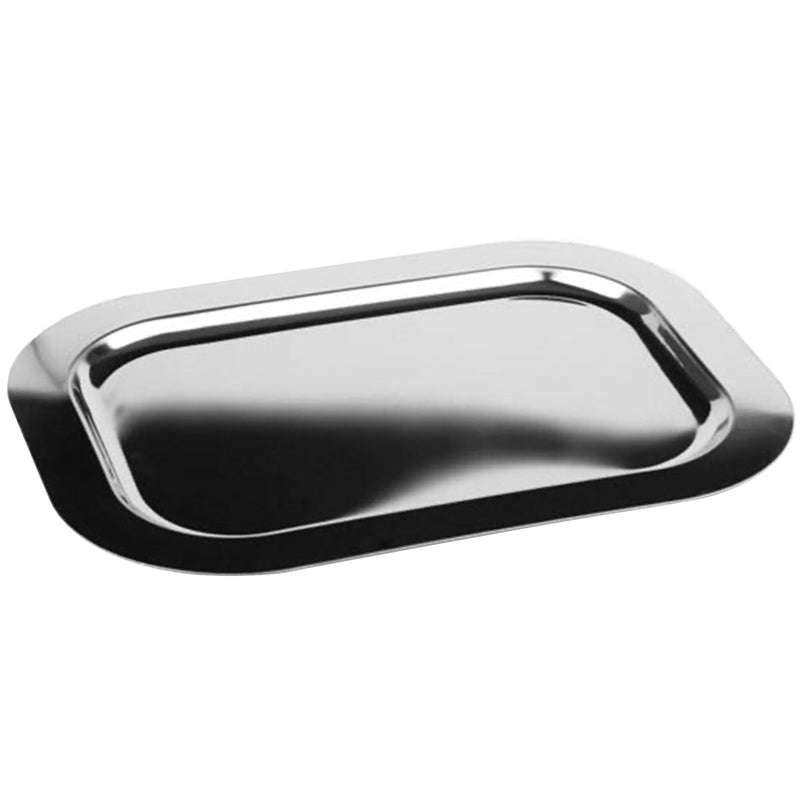 (6 sztuk) Taca - FINESSE - stal nierdzewna - 700 x 495 mm - wysokość: 65 mm