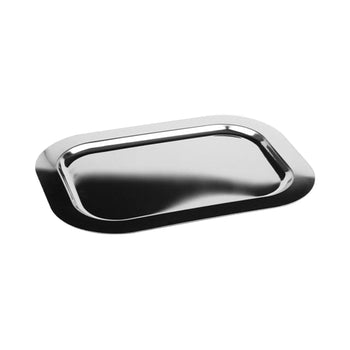 (6 sztuk) Taca - FINESSE - stal nierdzewna - 300 x 240 mm - wysokość: 15 mm - Prime Gastro