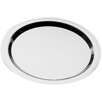 (6 sztuk) Taca - FINESSE - stal nierdzewna - Ø 480 mm - wysokość: 20 mm - Prime Gastro