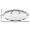 WMF | Fusiontec Mineral – pokrywka szklana – Ø 280 mm