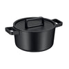 WMF | FLAVOUR – garnek – Ø 240 mm – żeliwo – 5,2 litra – wraz z pokrywką – czarny