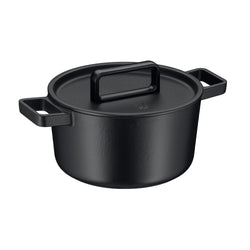 WMF | FLAVOUR – garnek – Ø 240 mm – żeliwo – 5,2 litra – wraz z pokrywką – czarny
