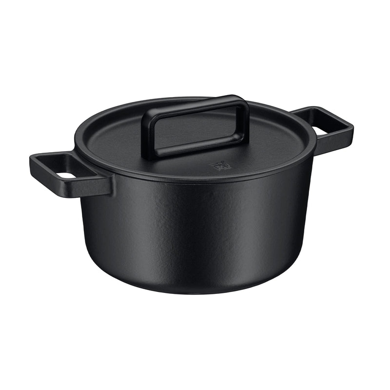 WMF | FLAVOUR – garnek – Ø 240 mm – żeliwo – 5,2 litra – wraz z pokrywką – czarny