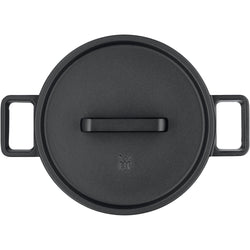 WMF | FLAVOUR – garnek – Ø 240 mm – żeliwo – 5,2 litra – wraz z pokrywką – czarny
