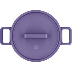 WMF | FLAVOUR – garnek – Ø 240 mm – żeliwo – 5,2 litra – wraz z pokrywką – fioletowy