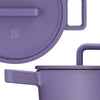 WMF | FLAVOUR – garnek – Ø 240 mm – żeliwo – 5,2 litra – wraz z pokrywką – fioletowy