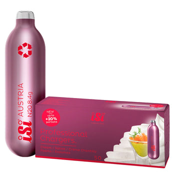 (50 Stück) ISI | Kapseln für Sahnespender - 8,4 g