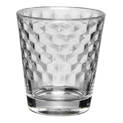 (4 sztuki) WMF | Szklanki – wzór plastra miodu – 230 ml – bez podziałki