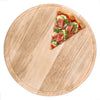Talerz do pizzy – drewno – Ø 420 mm – z rowkiem na sok