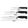 ZWILLING | VIER STERNE – zestaw noży – 3 szt.