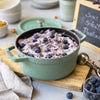 STAUB | LA COCOTTE – Cocotte – Ø 180 mm – żeliwo – zielony szałwiowy