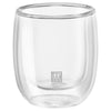 ZWILLING | SORRENTO – szklanka do espresso z podwójnymi ściankami – 80 ml – zestaw 2 szt.