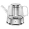 ZWILLING | Sorrento Glass Teapot with Warmer Stand – 800 ml - heat-resistant glass - includes infuser, image 3 of 7