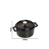 STAUB | LA COCOTTE – Mini Cocotte – Ø 100 mm – żeliwo – czarny