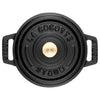 STAUB | LA COCOTTE – Mini Cocotte – Ø 100 mm – żeliwo – czarny