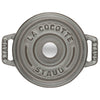 STAUB | LA COCOTTE – Mini Cocotte – Ø 100 mm – żeliwo – kolor grafitowo-szary