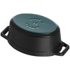 STAUB | LA COCOTTE – Cocotte – owalna – 310 mm – żeliwo – czarna