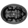 STAUB | LA COCOTTE – Cocotte – pokrywka do potraw wieprzowych – owalna – 170 mm – żeliwo – kolor grafitowo-szary
