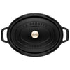 STAUB | LA COCOTTE – Cocotte – owalna – 370 mm – żeliwo – czarna