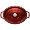 STAUB | LA COCOTTE – Cocotte – owalna – 290 mm – żeliwo – kolor grenadynowy