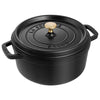 STAUB | LA COCOTTE – Cocotte – Ø 240 mm – żeliwo – czarny