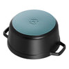 STAUB | LA COCOTTE – Cocotte – Ø 240 mm – żeliwo – czarny