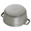 STAUB | LA COCOTTE – Cocotte – Ø 240 mm – żeliwo – kolor grafitowo-szary