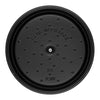 STAUB | LA COCOTTE - Zestaw Cocotte - Ø 140 mm - 3-szt. - Żeliwo - Czarny