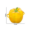 STAUB | CERAMIQUE – Cocotte żaroodporna – w kształcie papryki – 0,45 litra – ceramika – żółty
