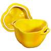 STAUB | CERAMIQUE – Cocotte żaroodporna – w kształcie papryki – 0,45 litra – ceramika – żółty